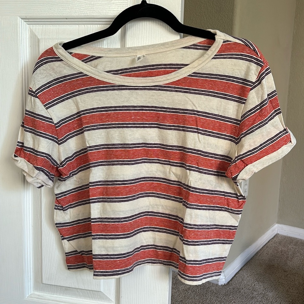 Stripe Boxy Top